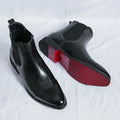 Men Boots | Slip-On Chelsea Cut Above the Ankle