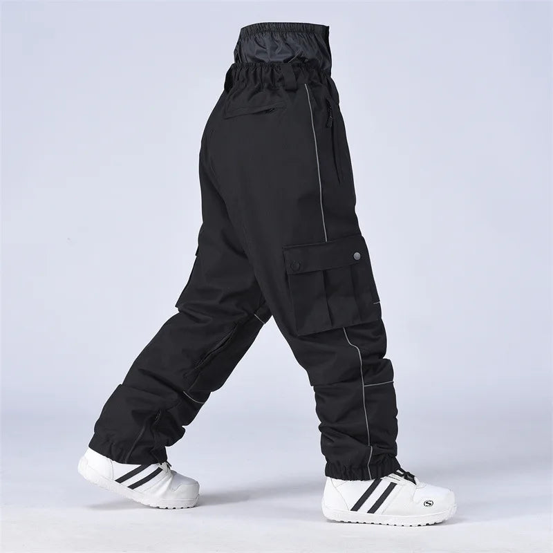 Men Trousers | Windproof Waterproof Full-Length Winter Zip
