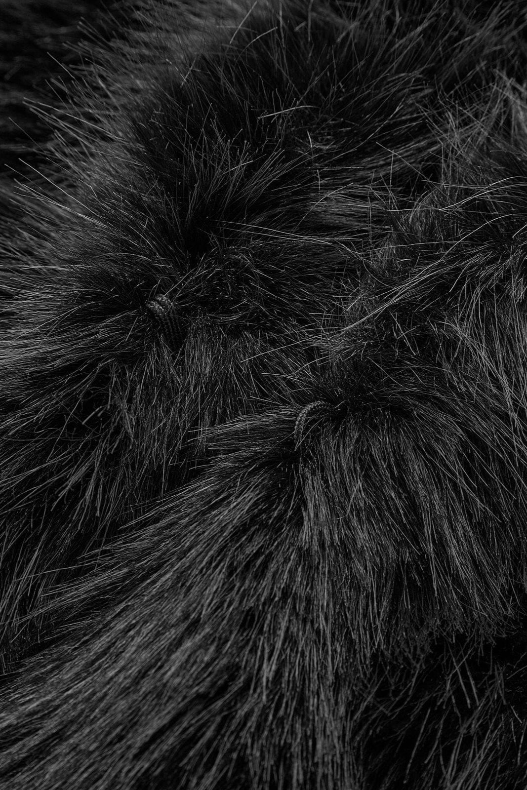 Women Jacket | Short Cut Faux Fur with Open Front Design