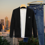 Men Cardigan | V-Neck Sleeveless Pullover Layering Fit