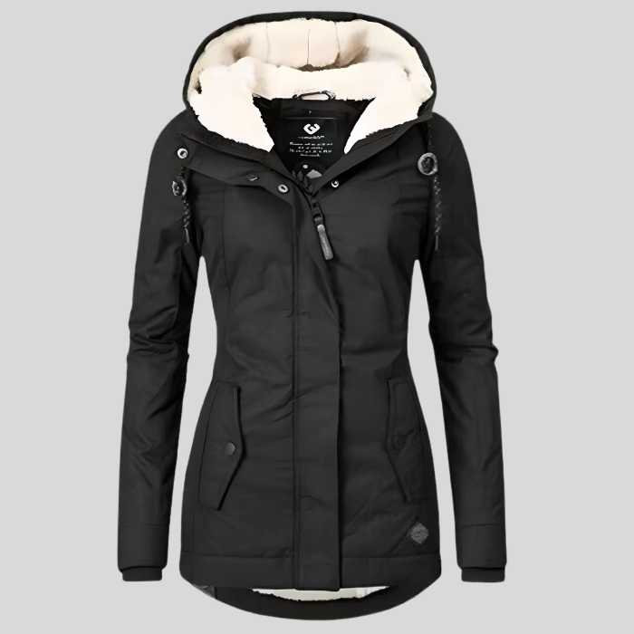 Women Coat | Waterproof Insulated Hood for Rain and Snow