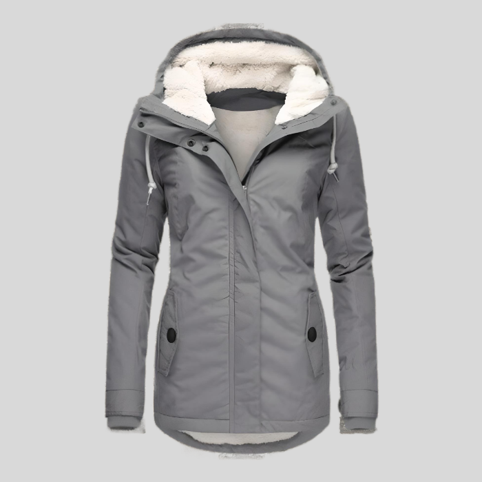 Women Coat | Waterproof Insulated Hood for Rain and Snow