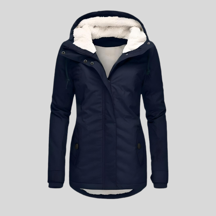 Women Coat | Waterproof Insulated Hood for Rain and Snow