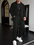 Men Set | Slim Fit Two-Piece Blazer and Trousers Suit