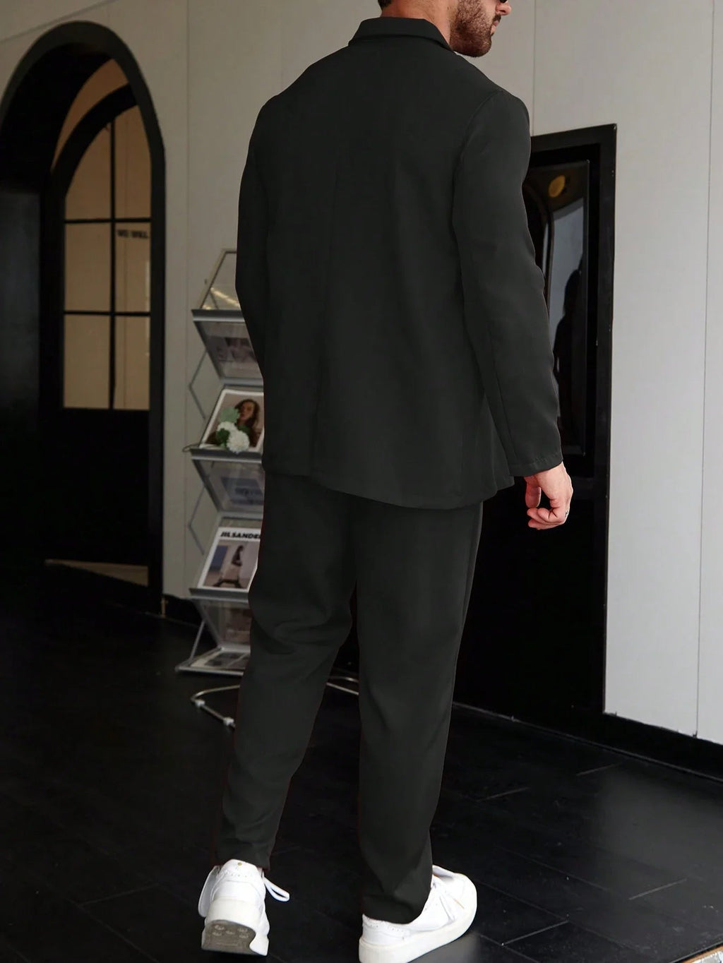 Men Set | Slim Fit Two-Piece Blazer and Trousers Suit