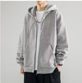 Men Hoodie | Oversized Fit with Full-Zip and Double Hood