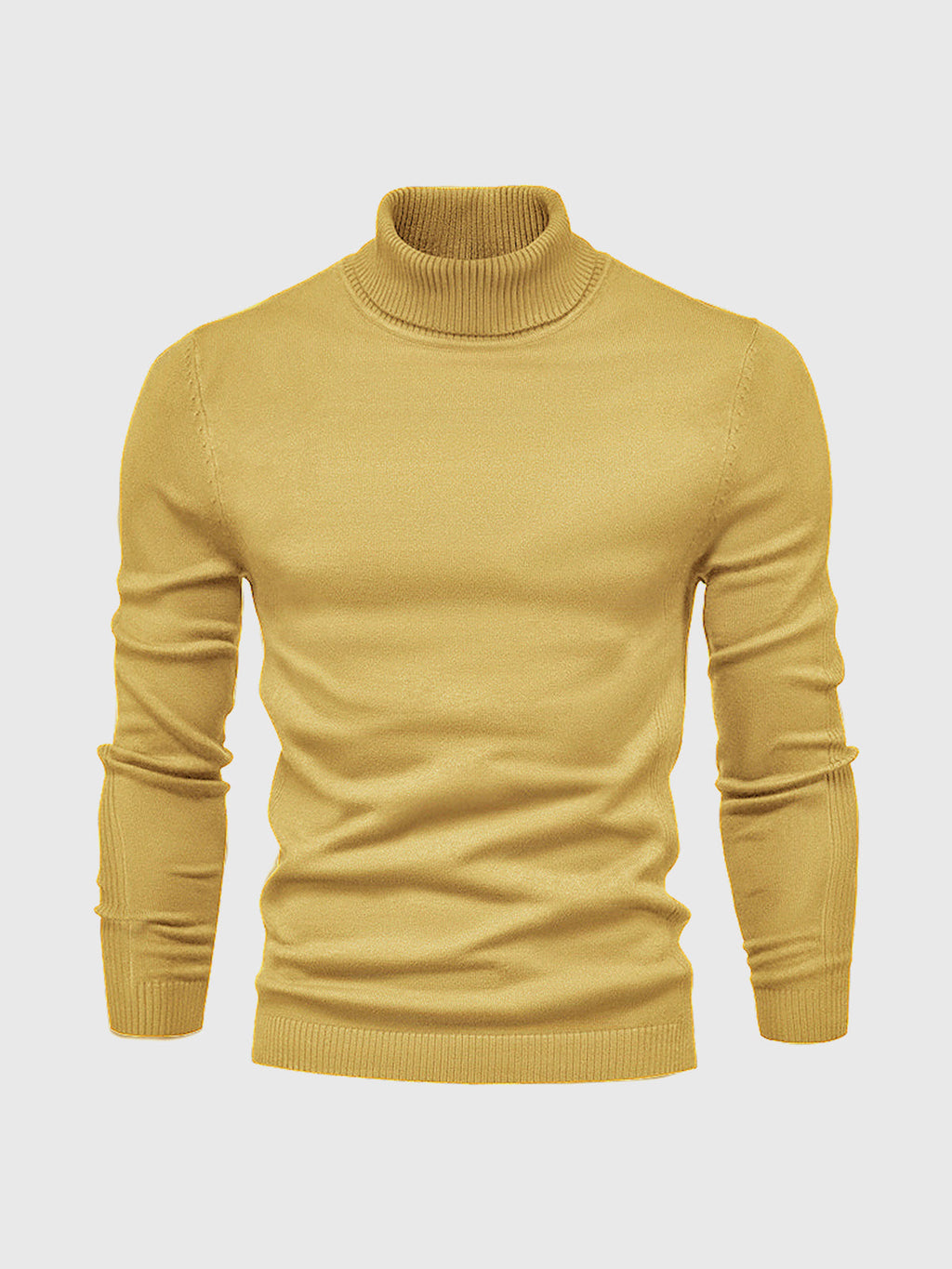 Men Sweater | Turtleneck Regular Fit Pullover Long Sleeve