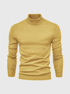 Men Sweater | Turtleneck Regular Fit Pullover Long Sleeve
