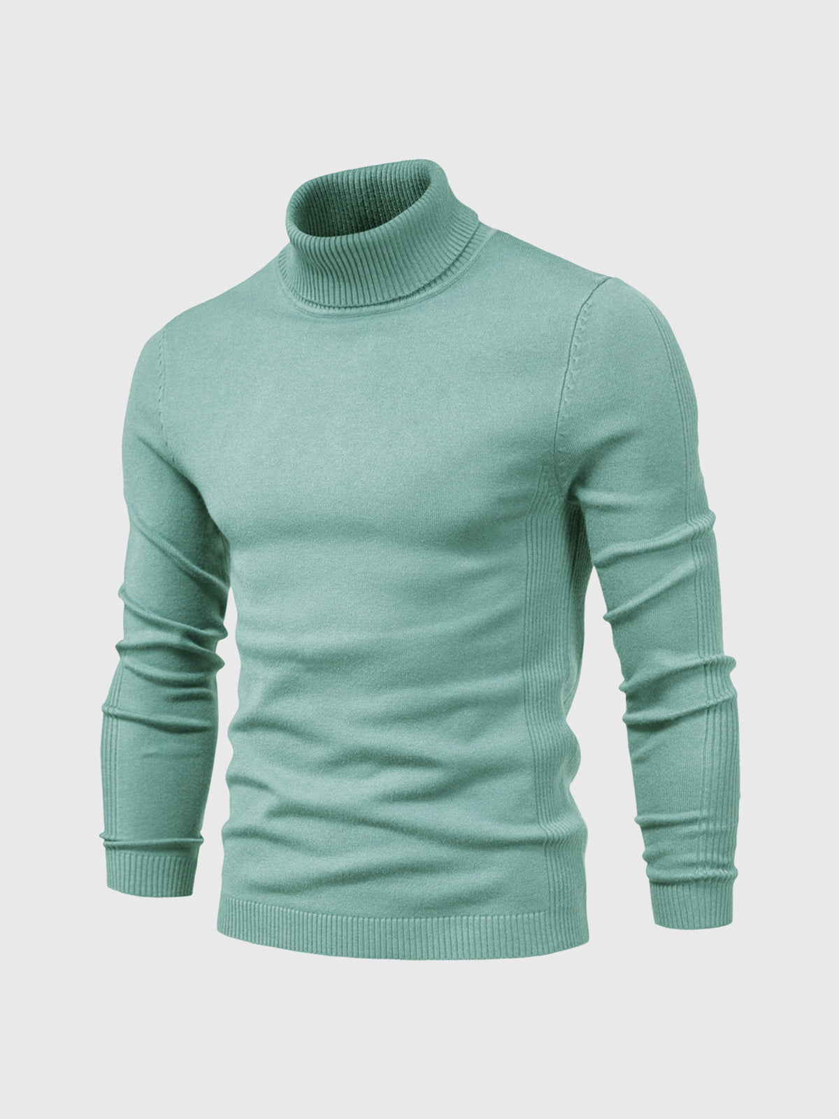 Men Sweater | Turtleneck Regular Fit Pullover Long Sleeve