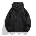 Men Jacket | Waterproof Hooded Oversized Full Zip Fit