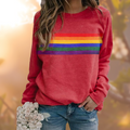 Women Sweatshirt | Crew Neck Pullover with Long Sleeves