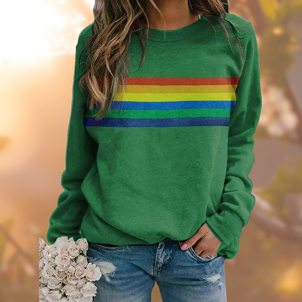 Women Sweatshirt | Crew Neck Pullover with Long Sleeves