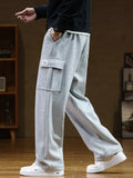 Men Trousers | Relaxed Wide-Leg Fit with Cargo Pockets