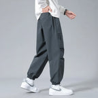 Men Joggers | Tapered Fit with Cargo Pockets and Drawstring