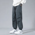 Men Joggers | Tapered Fit with Cargo Pockets and Drawstring