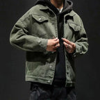 Men Jacket | Oversized Fit with Dropped-Shoulder Silhouette