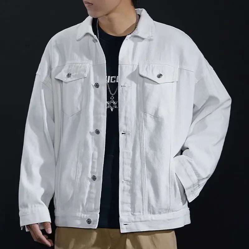 Men Jacket | Oversized Fit with Dropped-Shoulder Silhouette