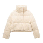 Women Coat | Oversized Teddy Texture Long Length Fit