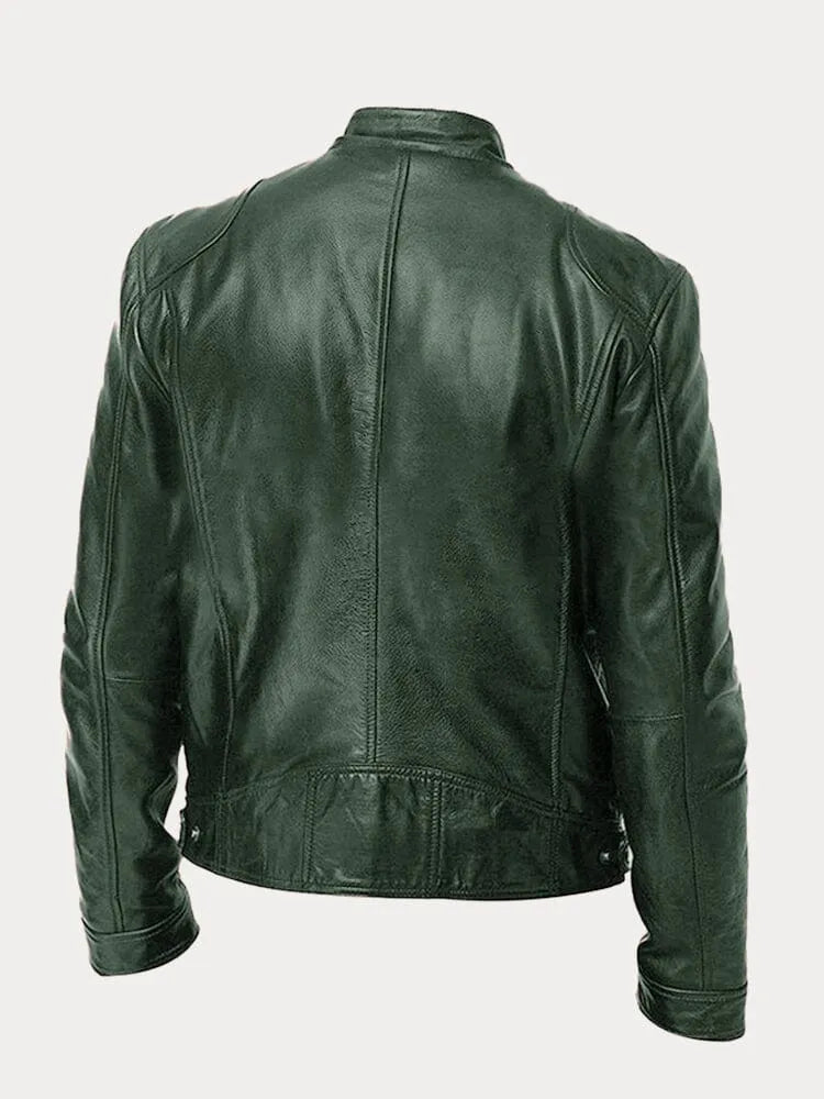 Men Jacket | Regular Fit with Adjustable Cuffs and Inner Lining