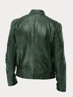 Men Jacket | Regular Fit with Adjustable Cuffs and Inner Lining