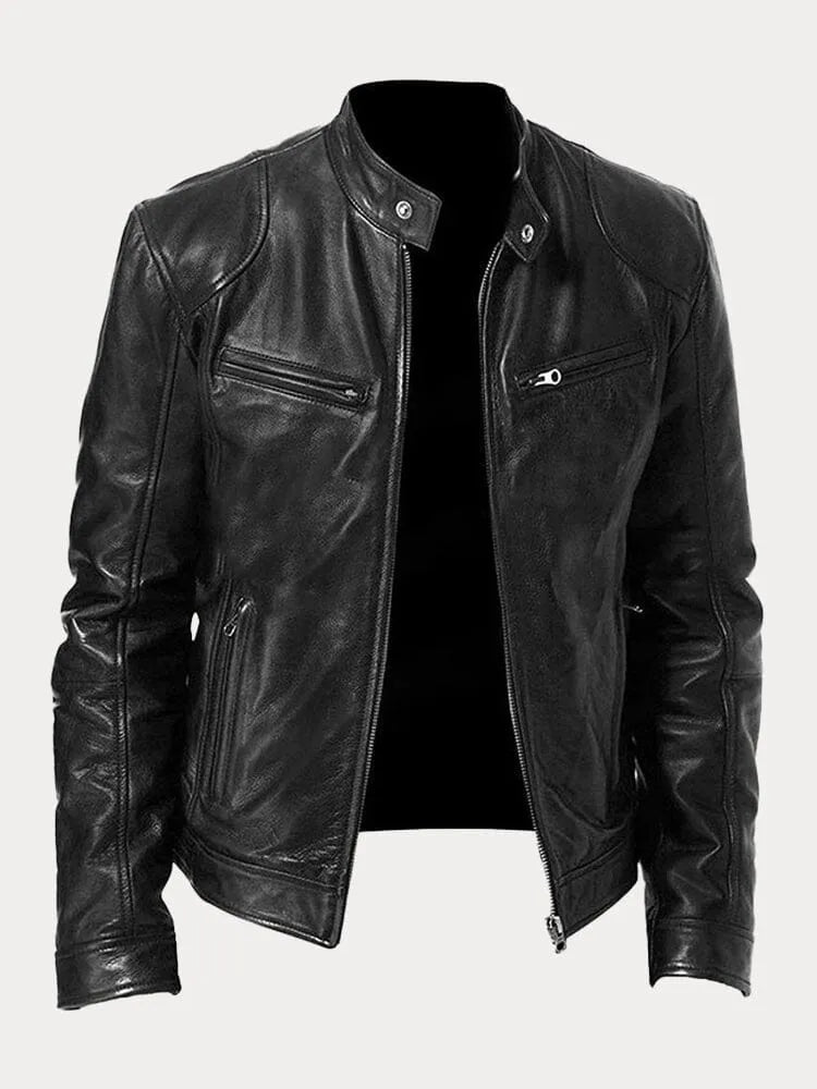 Men Jacket | Regular Fit with Adjustable Cuffs and Inner Lining