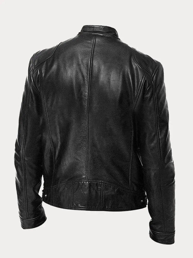 Men Jacket | Regular Fit with Adjustable Cuffs and Inner Lining