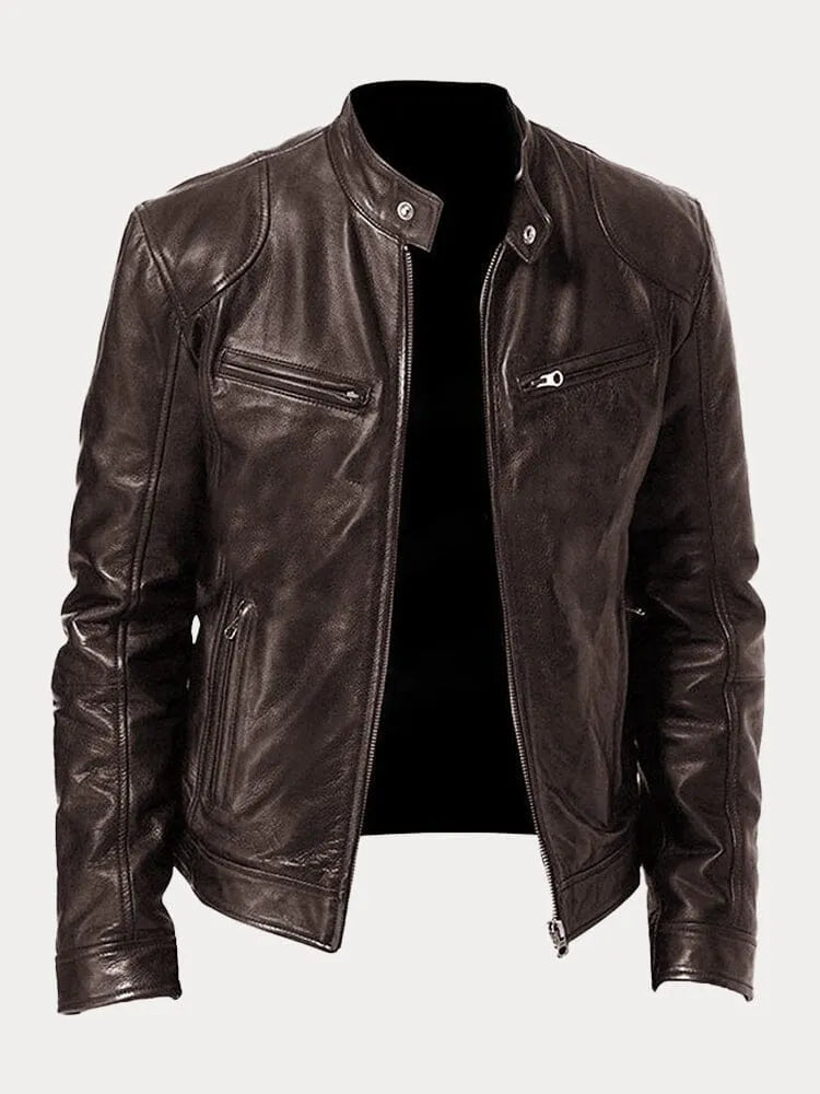 Men Jacket | Regular Fit with Adjustable Cuffs and Inner Lining