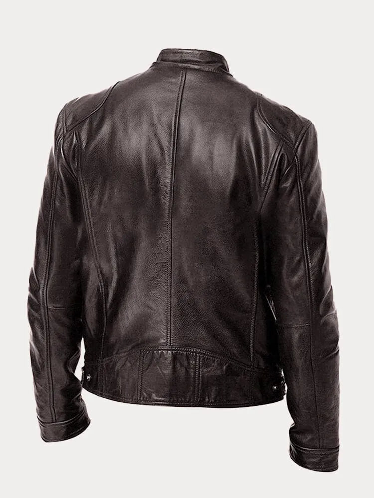 Men Jacket | Regular Fit with Adjustable Cuffs and Inner Lining