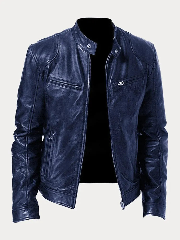 Men Jacket | Regular Fit with Adjustable Cuffs and Inner Lining