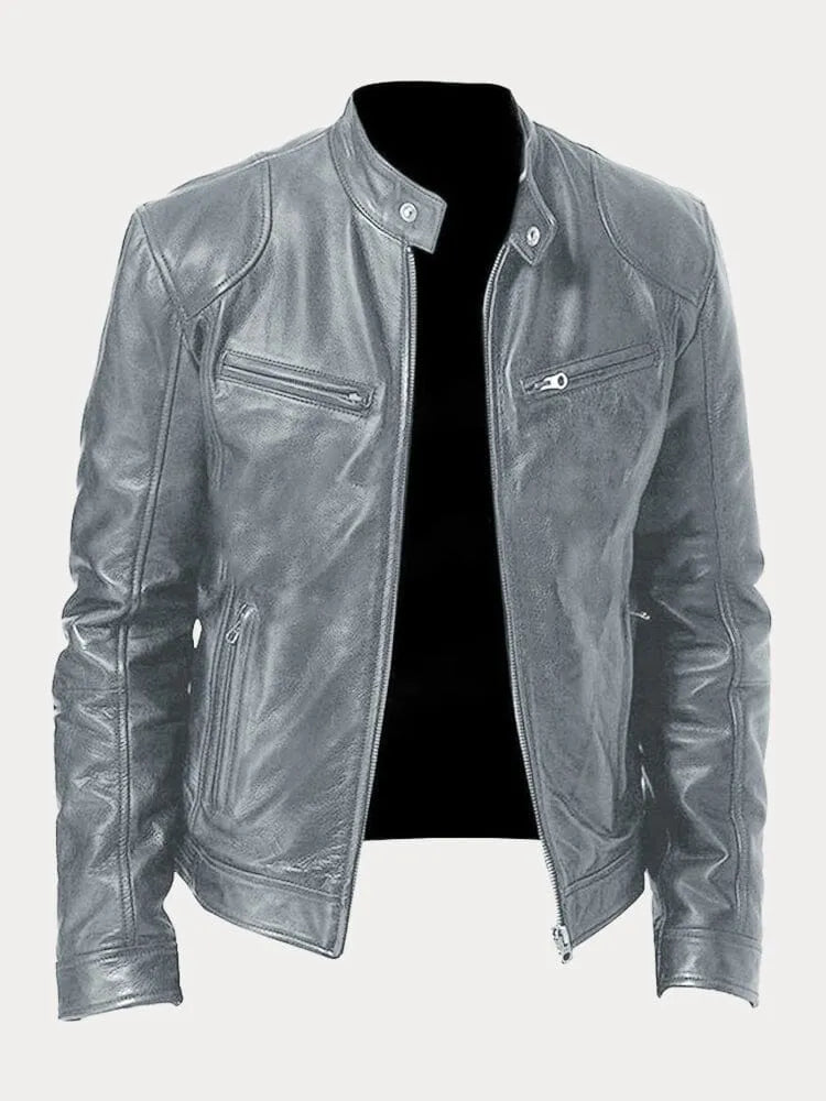 Men Jacket | Regular Fit with Adjustable Cuffs and Inner Lining