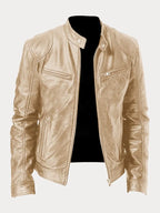 Men Jacket | Regular Fit with Adjustable Cuffs and Inner Lining