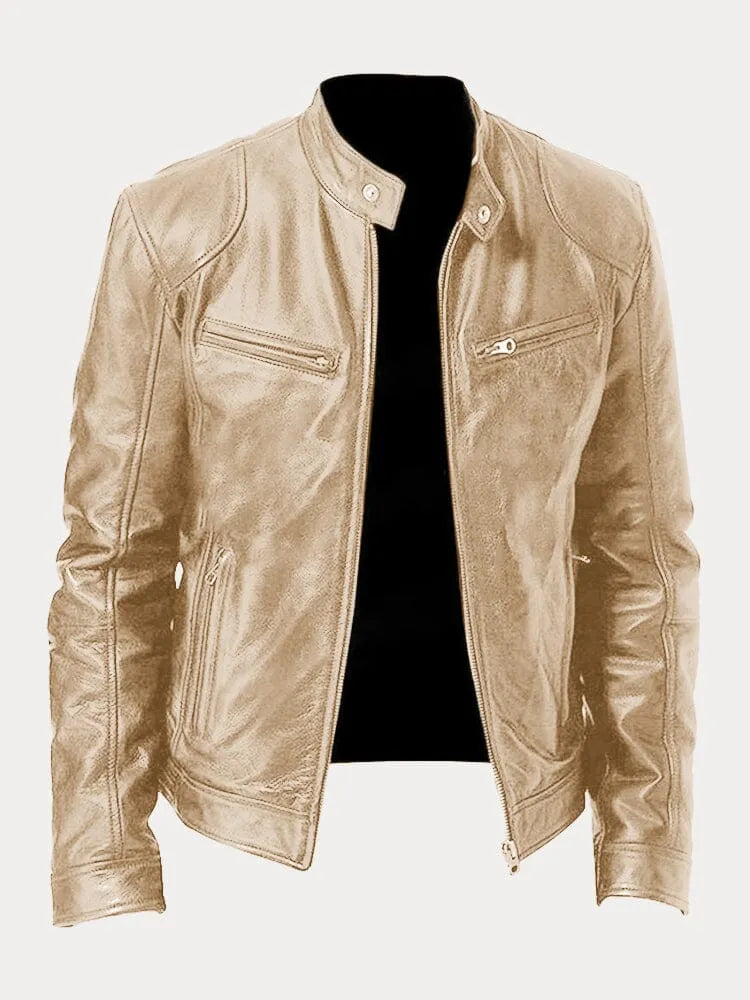 Men Jacket | Regular Fit with Adjustable Cuffs and Inner Lining