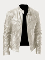 Men Jacket | Regular Fit with Adjustable Cuffs and Inner Lining