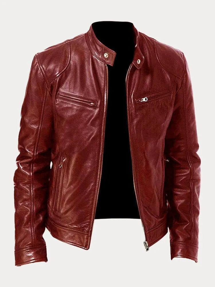 Men Jacket | Regular Fit with Adjustable Cuffs and Inner Lining