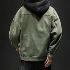 Men Jacket | Oversized Fit with Dropped-Shoulder Silhouette