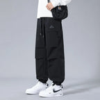 Men Joggers | Tapered Fit with Cargo Pockets and Drawstring