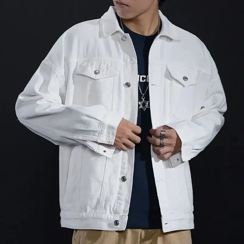 Men Jacket | Oversized Fit with Dropped-Shoulder Silhouette