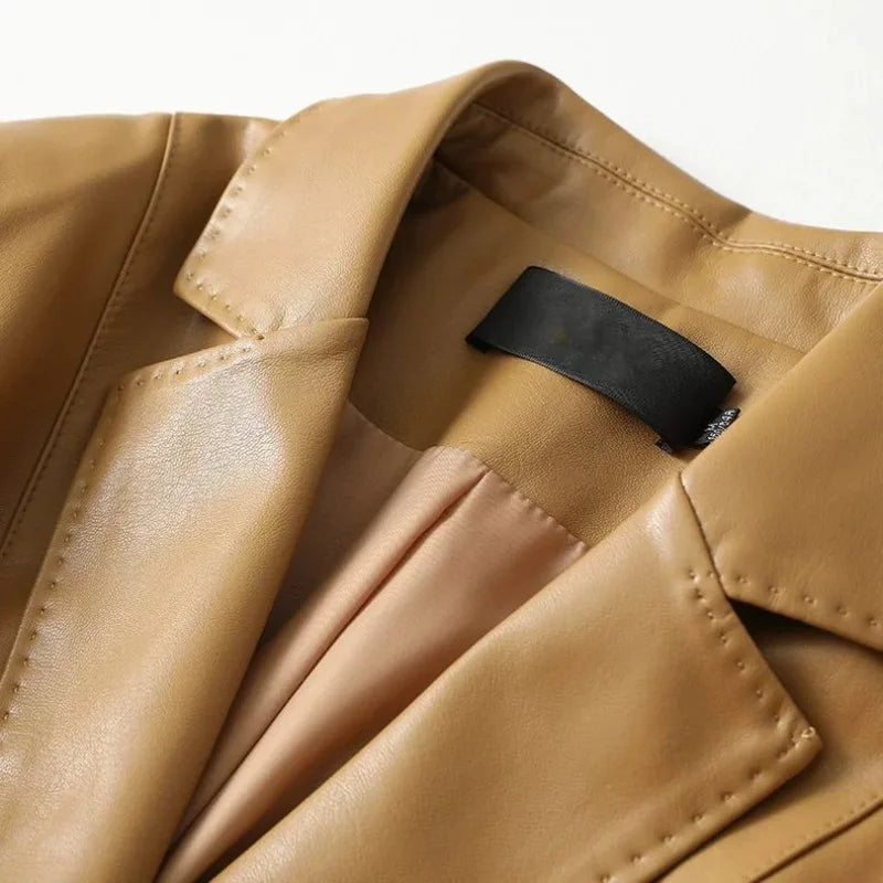 Women Blazer | Slim Fit with Single-Button Front Closure