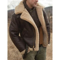 Men Jacket | Aviation-Style Cut with Full-Length Zip Front