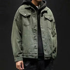 Men Jacket | Oversized Fit with Dropped-Shoulder Silhouette
