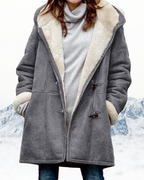 Women Coat | Classic Duffle Fit with Toggle Closure Front