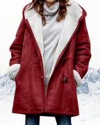 Women Coat | Classic Duffle Fit with Toggle Closure Front