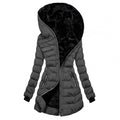 Women Jacket | Quilted Hood and Full-Zip Insulated Lining