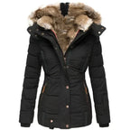 Women Jacket | Fitted Cut with Lined Hood for Winter