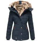 Women Jacket | Fitted Cut with Lined Hood for Winter