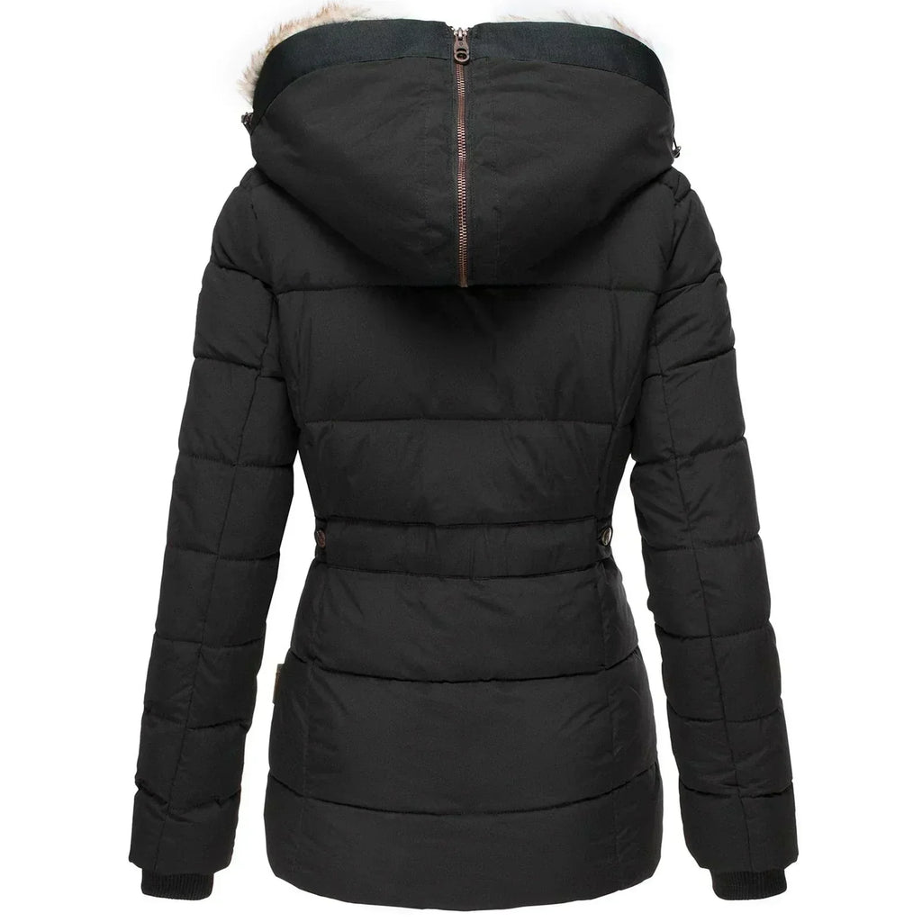 Women Jacket | Fitted Cut with Lined Hood for Winter