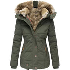 Women Jacket | Fitted Cut with Lined Hood for Winter