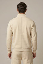 Men Set | Quarter-Zip Sweatshirt and Cargo Jogger Fit