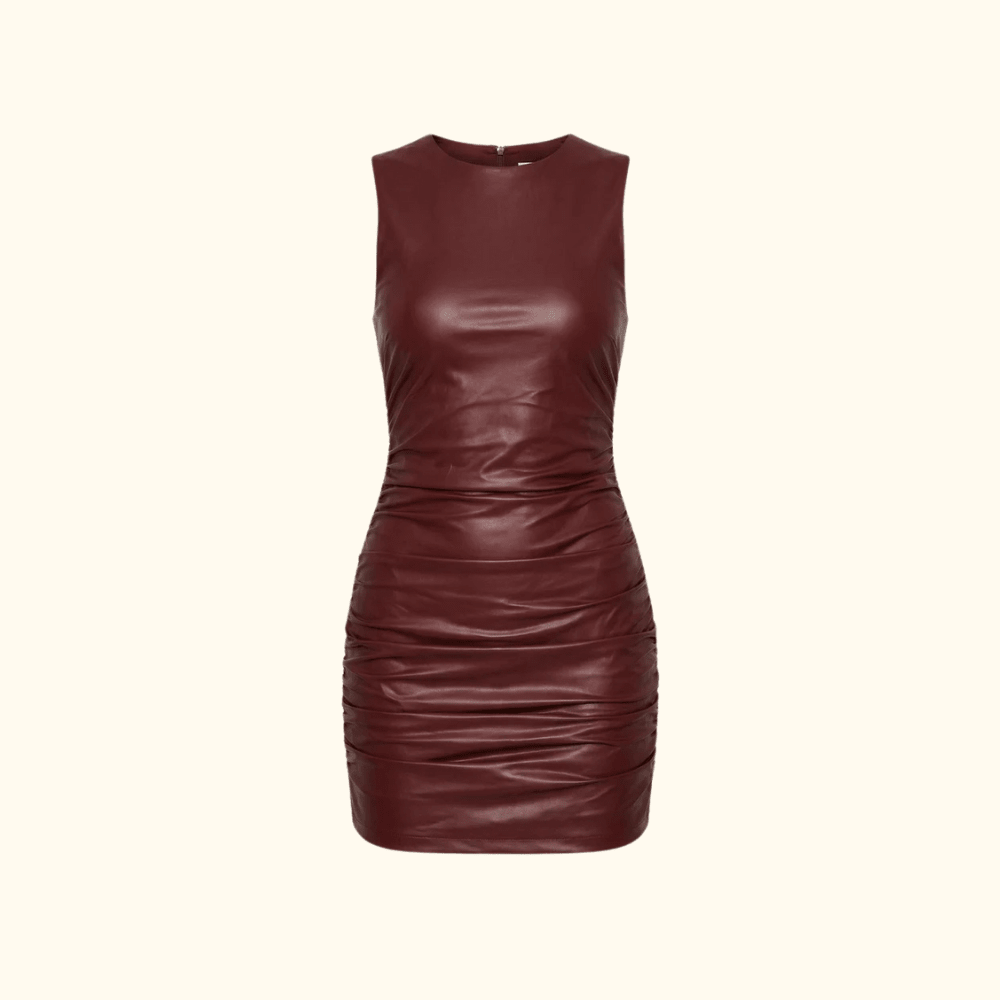 Bodycon Dress Women Sleeveless Stretch Fit Mini Length - Evergreen Outfits - Women Mini Dress