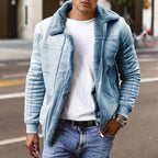 Men Jacket | Insulated Collar Cut for Winter Layering